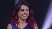 Maria Federica al gioco finale