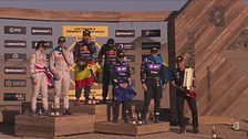 Il podio della gara 2