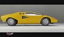 Lamborghini Countach LP 400 in miniatura