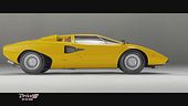 Lamborghini Countach LP 400 in miniatura