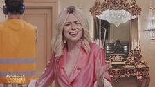 Valentina Barbieri e il camerino di Michelle Hunziker