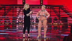 Michelle Hunziker, Katia Follesa e il bodybuilding femminile