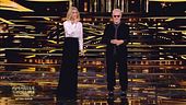 Michelle Hunziker e Umberto Tozzi in "Un corpo e un'anima"