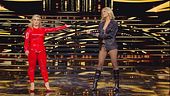 Michelle Hunziker e Katia Follesa in "Telephone" e "Oops!... I Did It Again "