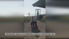 Trevignano, Gisella in carrozzella con le stigmate nel 2021