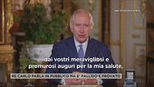 Re Carlo parla in pubblico ma è pallido e provato