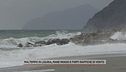 Maltempo in Liguria, mare mosso e forti raffiche di vento