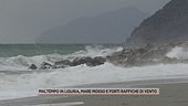 Maltempo in Liguria, mare mosso e forti raffiche di vento