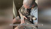 Il rapporto tra Massimiliano e il suo cane Mino