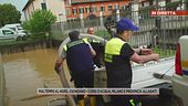 Maltempo al nord, esondano i corsi d'acqua, Milano e provincia allagati