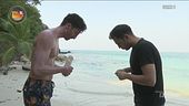 Aras e Samuel si preparano per la pesca