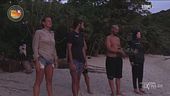 I Naufraghi si godono il tramonto