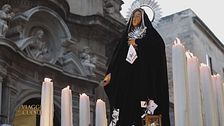 Il simulacro della Madonna Addolorata