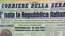 La fine della monarchia in Italia