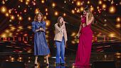 Grace Cuomo, la mamma Joanna e Anna Tatangelo in "Thinking out loud"