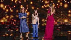 Grace Cuomo, la mamma Joanna e Anna Tatangelo in "Thinking out loud"