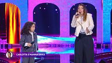 Carlotta e mamma Erika in "Sei nell'anima"
