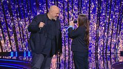 Sara e papà Davide in "Up where we belong"