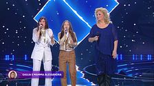 Giulia, mamma Alessandra e Iva Zanicchi in "Ma non tutta la vita"