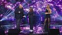 Sara, papà Davide e Anna Tatangelo in "Brividi"