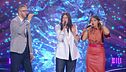 Sofia, papà Cristian e Cristina Scuccia in "Stardust"
