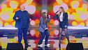 Sara, papà Davide e Anna Tatangelo in "Strada facendo"