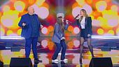 Sara, papà Davide e Anna Tatangelo in "Strada facendo"