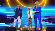 Alessandro, nonno Antonio e Iva Zanicchi in "St, Tropez twist"