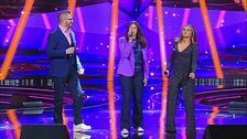 Sofia, papà Cristian e Cristina Scuccia in "Superstition"
