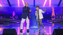 Alessandro e nonno Antonio in "Dove si balla"