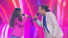 Marika e papà Alessandro in "Ti vorrei sollevare"