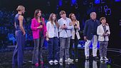 Daniel e mamma Giorgia, Giulia e mamma Alessandra rimangono in gara