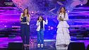Mietta, Carlotta e mamma Erika in "La luna bussò"