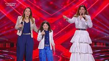 Carlotta, Mamma Erika e Mietta in "L'amore si odia"