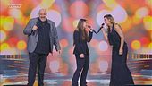 Sara, papà Davide e Anna Tatangelo in "Strada facendo"
