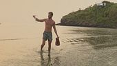 Artur e una fruttuosa pesca al tramonto