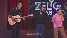 Elianto improvvisa una canzone per Michela e Antonio a Zelig Lab 2024