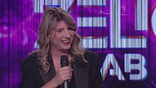 Natalia Vasilishina e l'amore degli italiani per la cucina a Zelig Lab 2024
