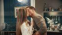 ll bacio tra Natalie e Vincent