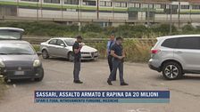 Sassari, assalto armato e rapina da 20 milioni