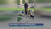Paola Barale e la sua cagnolina Rosita