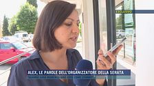 Alex Marangon, le parole dell'organizzatore della serata