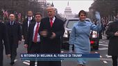 Il ritorno di Melania al fianco di Trump