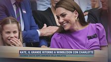 Kate, il grande ritorno a Wimbledon con Charlotte