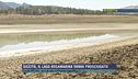 Siccità, il lago Rosamarina ormai prosciugato