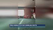 Paola Barale e la sua cagnolina Rosita