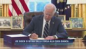 Joe Biden si ritira dalla corsa alla Casa Bianca