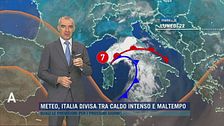 Meteo, Italia divisa tra caldo intenso e maltempo