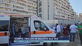 Scampia, crollato un ballatoio alle Vele