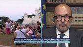 Tutela del patrimonio culturale, parla il ministro Sangiuliano